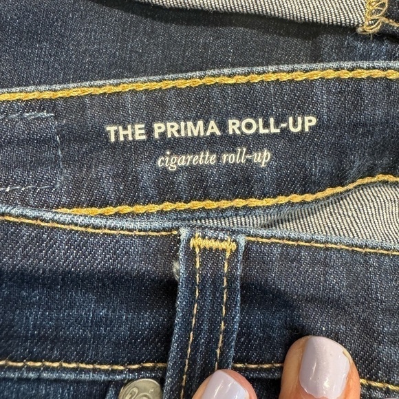 AG Adriano Goldschmied NWT Prima Roll Up Distressed Skinny Jeans size 27 - Picture 4 of 9